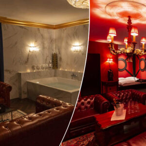 Room No. 17 – Room combination II (Red Suite II + Royal Suite)