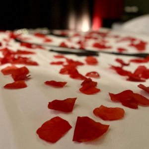 Romantic package I - Silk rose petals (parfumed) Decoration